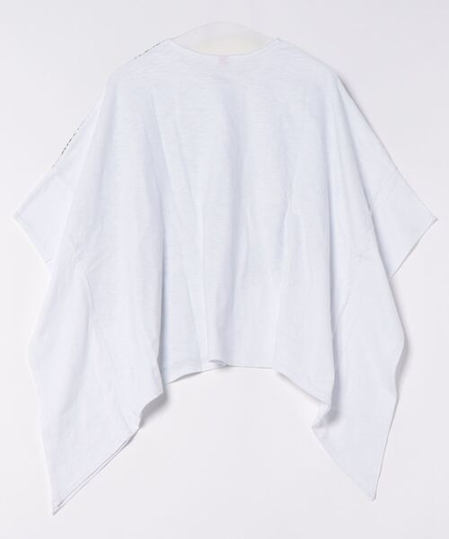 チャイハネ（チャイハネ）の「【チャイハネ】ラジャスタン変形Tシャツ（Tシャツ/カットソー・レディース・ホワイト/ブラック/イエロー/パープル/ベージュ・FREE）」の6枚目の写真