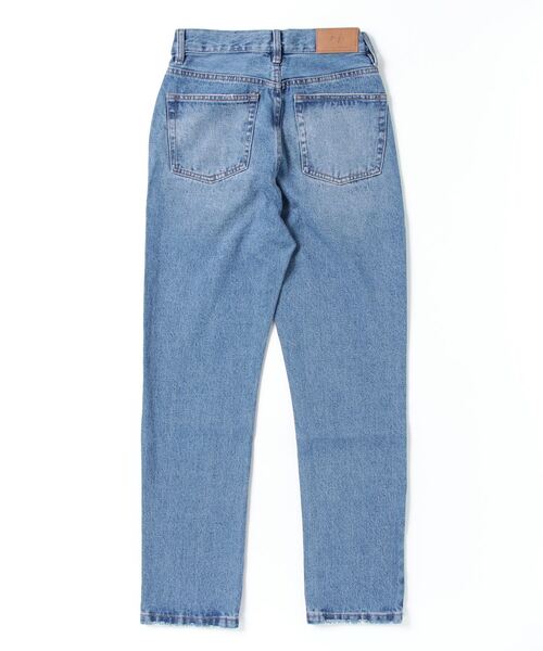 ムラサキスポーツ(ムラサキスポーツ)の「RIKKA FEMME リッカファム レディース ロングパンツ ストレート デニム RF24SS13(デニムパンツ・レディース・インディゴブルー/ライトインディゴブルー・S/L/M)」の3枚目の写真