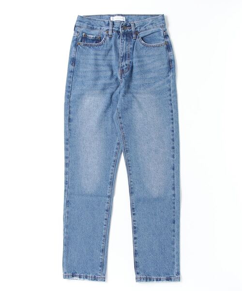 ムラサキスポーツ(ムラサキスポーツ)の「RIKKA FEMME リッカファム レディース ロングパンツ ストレート デニム RF24SS13(デニムパンツ・レディース・インディゴブルー/ライトインディゴブルー・S/L/M)」の13枚目の写真