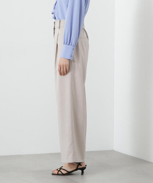 N.(N. Natural Beauty Basic)(エヌエヌナチュラルビューティーベーシック)の「◆【S Size Line】ドライタッチワイドパンツ(スラックス・レディース・グレー/ベージュ/ブルー・SMALL/MEDIUM)」の16枚目の写真