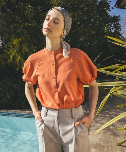 N.(N. Natural Beauty Basic)(エヌエヌナチュラルビューティーベーシック)の「◆【S Size Line】ドライタッチワイドパンツ(スラックス・レディース・グレー/ベージュ/ブルー・SMALL/MEDIUM)」の15枚目の写真