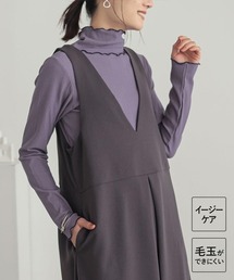 n'OrLABEL（ノアールレーベル）の「カットジョーゼットジャンスカ（ジャンパースカート）」