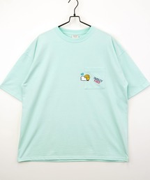 SMILEY FACE（スマイリーフェイス）の「【GROOVY STORE】SMILEY FACE オーバーサイズ ヘビーウエイト半袖Tシャツ（Tシャツ/カットソー）」