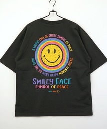JIEDA スマイリーフェイスTシャツ L グレー Jieda（ジエダ）の「JIEDA SMILE OVERSIZED TEE（Tシャツ