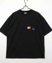【GROOVY STORE】SMILEY FACE オーバーサイズ ヘビーウエイト半袖Tシャツ