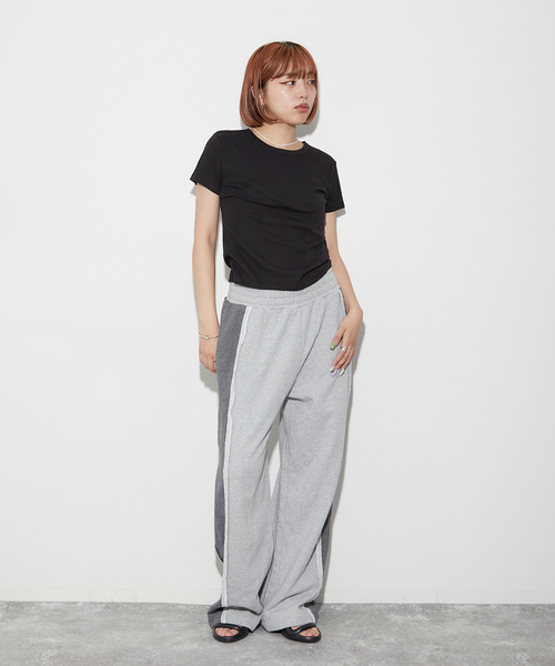 MILLER(ミラー)の「【MILLER/ミラー】 Sheer Crew Tee:シアーTシャツ(Tシャツ/カットソー・レディース・ホワイト/ブラック/ブルー/バイオレット・FREE)」の5枚目の写真