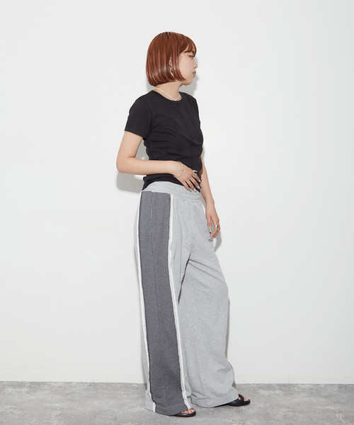 MILLER(ミラー)の「【MILLER/ミラー】 Sheer Crew Tee:シアーTシャツ(Tシャツ/カットソー・レディース・ホワイト/ブラック/ブルー/バイオレット・FREE)」の13枚目の写真