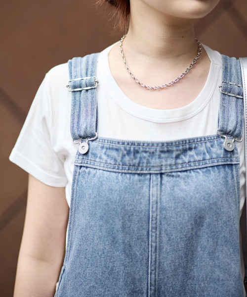 MILLER(ミラー)の「【MILLER/ミラー】 Sheer Crew Tee:シアーTシャツ(Tシャツ/カットソー・レディース・ホワイト/ブラック/ブルー/バイオレット・FREE)」の10枚目の写真