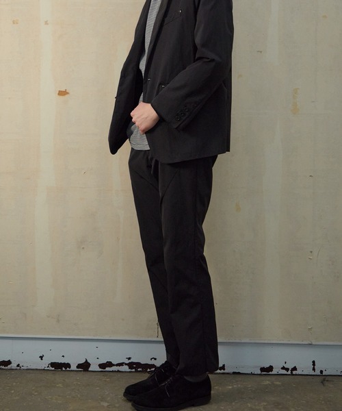 NUMBER (N)INE(ナンバーナイン)の「NUMBER (N)INE/ナンバーナイン CHAIN STITCH LOGO SLIM TAPERED WORK PANTS(チノパンツ・メンズ・ブラック/アイボリー・4/3/2)」の20枚目の写真