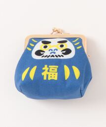 倭物やカヤ（ワモノヤカヤ）の「【倭物やカヤ】達磨ころん大がま口（ポーチ）」