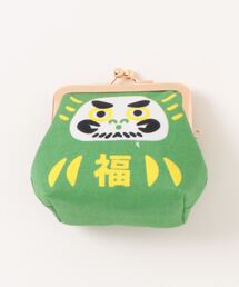 倭物やカヤ（ワモノヤカヤ）の「【倭物やカヤ】達磨ころん大がま口（ポーチ）」