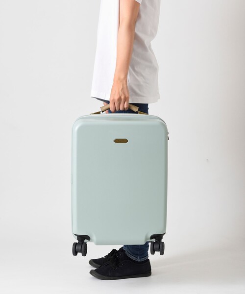 MILESTO（ミレスト）の「MILESTO/ミレスト ハードキャリー キャビンサイズ ストッパー付 37L（スーツケース/キャリーバッグ・メンズ・ベージュ/ネイビー/ブルーグリーン/サックスブルー・ONE SIZE）」の14枚目の写真