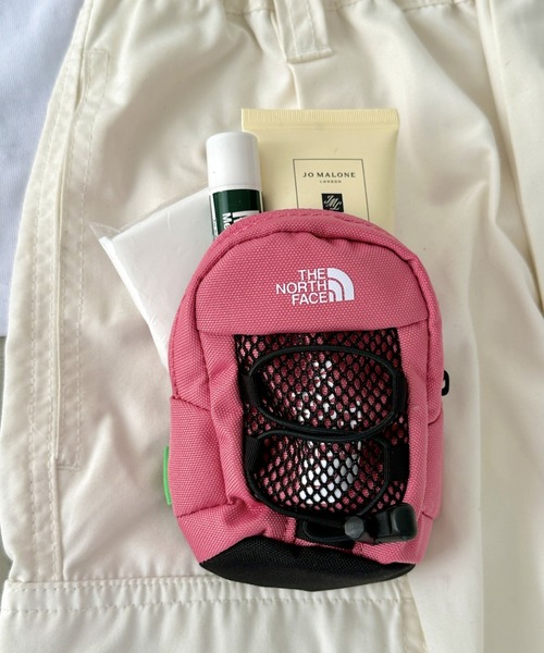 THE NORTH FACE（ザノースフェイス）の「国内未発売 THE NORTH FACE(ザ・ノースフェイス)/ミニリュック ポーチ コインケース/MINI SUPER PACK POUCH（ポーチ・レディース・ホワイト/ピンク/ライトベージュ/ブラック/ライトグレー/サンドベージュ・FREE）」の6枚目の写真