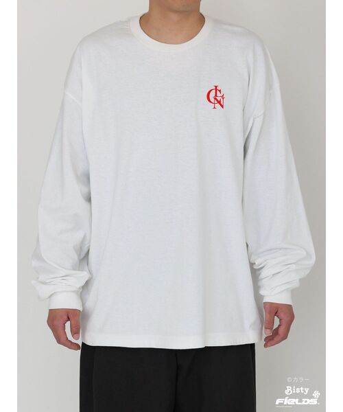 CALNAMUR（カルナムール）の「KOUKAKU LONGSLEEVE TSHIRT（Tシャツ/カットソー・レディース・ホワイト/ブラック・FREE/X-LARGE）」の10枚目の写真