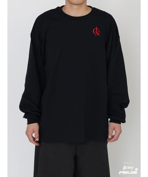 CALNAMUR（カルナムール）の「KOUKAKU LONGSLEEVE TSHIRT（Tシャツ/カットソー・レディース・ホワイト/ブラック・FREE/X-LARGE）」の13枚目の写真