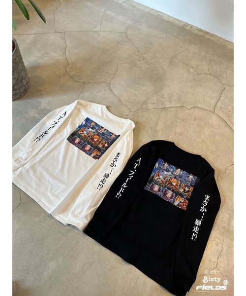 CALNAMUR（カルナムール）の「KOUKAKU LONGSLEEVE TSHIRT（Tシャツ/カットソー・レディース・ホワイト/ブラック・FREE/X-LARGE）」の17枚目の写真