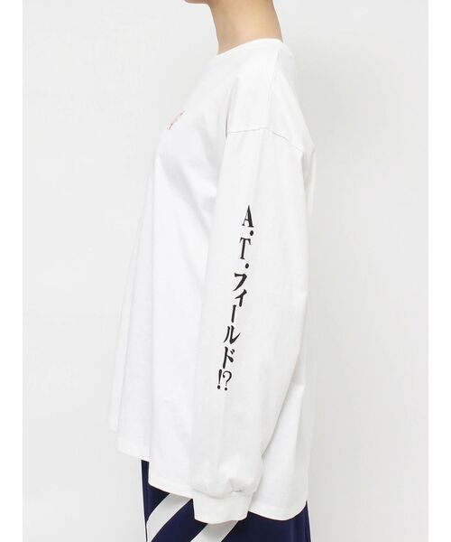 CALNAMUR（カルナムール）の「KOUKAKU LONGSLEEVE TSHIRT（Tシャツ/カットソー・レディース・ホワイト/ブラック・FREE/X-LARGE）」の19枚目の写真