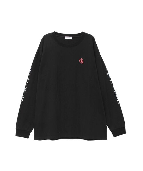 CALNAMUR（カルナムール）の「KOUKAKU LONGSLEEVE TSHIRT（Tシャツ/カットソー・レディース・ホワイト/ブラック・FREE/X-LARGE）」の4枚目の写真