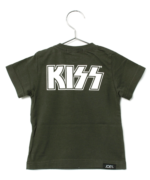 JOEY HYSTERIC(ジョーイヒステリック)の「KISS/STRUTTER pt T-SH(Tシャツ/カットソー・キッズ・ブラック/グリーン/マジェンタ・SMALL/X-SMALL/MEDIUM)」の4枚目の写真