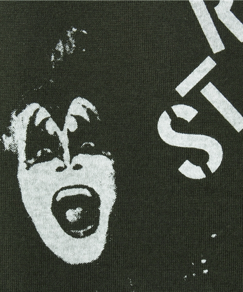 JOEY HYSTERIC(ジョーイヒステリック)の「KISS/STRUTTER pt T-SH(Tシャツ/カットソー・キッズ・ブラック/グリーン/マジェンタ・SMALL/X-SMALL/MEDIUM)」の10枚目の写真