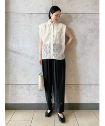 Mila Owen | ウエストゴムタックダンディパンツ(その他パンツ)