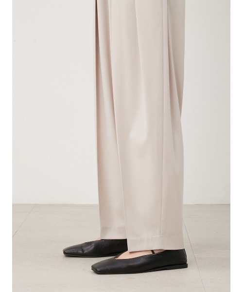 Mila Owen（ミラオーウェン）の「ウエストゴムタックダンディパンツ（その他パンツ・レディース・アイボリー/ブラック/チェック・0/1）」の8枚目の写真