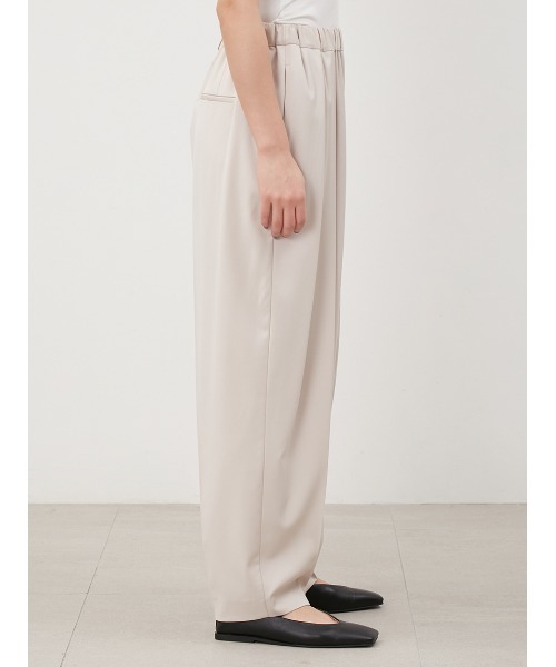 Mila Owen（ミラオーウェン）の「ウエストゴムタックダンディパンツ（その他パンツ・レディース・アイボリー/ブラック/チェック・0/1）」の11枚目の写真