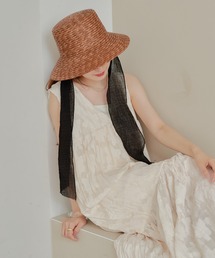Kastane | リボン付きストローハット(ハット)