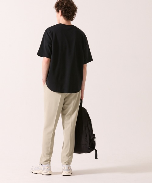 coca（coca）（コカ）の「メンズ カットカルゼテーパードパンツ（スラックス・メンズ・ブラック/ライトベージュ・M/L/XL）」の7枚目の写真