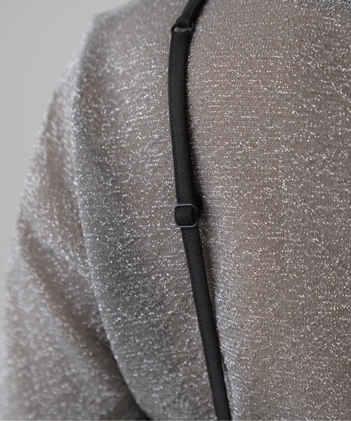 FREE'S MART（フリーズマート）の「◆麻調合繊ダブルストラップコンビネゾン（つなぎ/オールインワン・レディース・ベージュ/ブラック・MEDIUM/SMALL）」の20枚目の写真