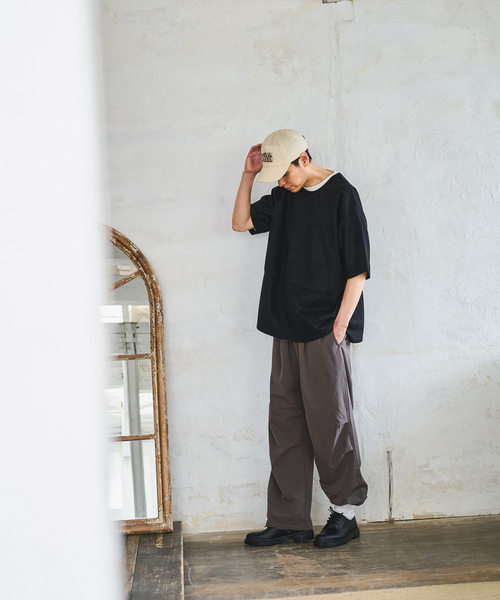 417 EDIFICE（フォーワンセブンエディフィス）の「フェイクスエードTシャツ（Tシャツ/カットソー・メンズ・ブラック/ベージュ・LARGE/MEDIUM）」の10枚目の写真