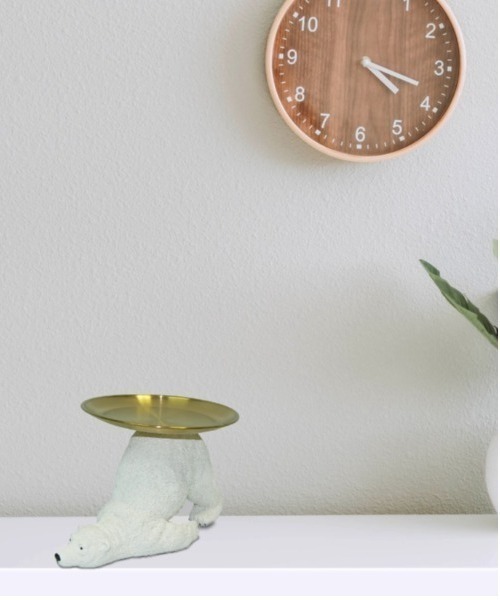 白くま トレー インテリア雑貨 小物入れ 91231 WBI（インテリア雑貨）｜salle de bal（サルデバル）