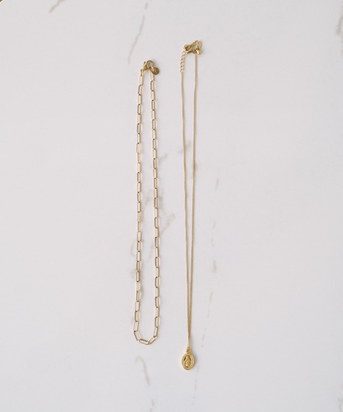 PAPILLONNER（パピヨネ）の「ステンレスロザリオネックレス（ネックレス・レディース・シルバー/ゴールド・FREE）」の17枚目の写真