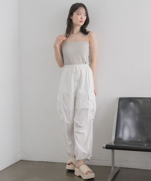 RETRO GIRL(レトロガール)の「アソートパラシュートPT(その他パンツ・レディース・ナチュラル/チャコールグレー/ブルー系その他・FREE)」の4枚目の写真