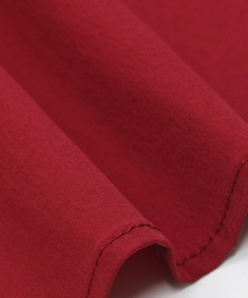 LAVEANGE（ラビアンジェ）の「【洗える】ギャザーフレアブラウス（シャツ/ブラウス・レディース・ボルドー/キャメル/ブラック・M/LL/3L/4L/5L）」の14枚目の写真