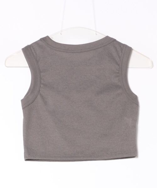 【即日発送】刺繍入りスカラップタンクトップ 即日発送】刺繍入りスカラップタンクトップ 即日発送】刺繍入り