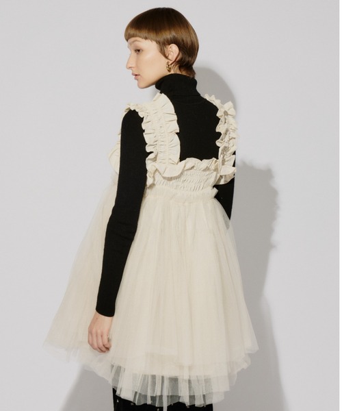 チュールギャザーキャミソール（シャツ/ブラウス）｜PERNA（ペルナ）の