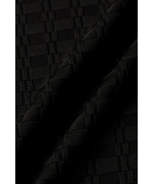 HIGH STREET(ハイストリート)の「HIGH STREET∴ブロックチェック長袖Vネックカットソー(Tシャツ/カットソー・メンズ・ブラック/ホワイト・LL/L/M)」の9枚目の写真