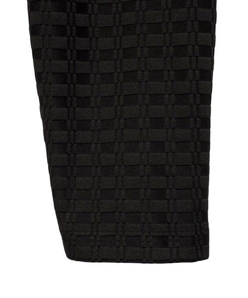 HIGH STREET(ハイストリート)の「HIGH STREET∴ブロックチェック長袖Vネックカットソー(Tシャツ/カットソー・メンズ・ブラック/ホワイト・LL/L/M)」の8枚目の写真