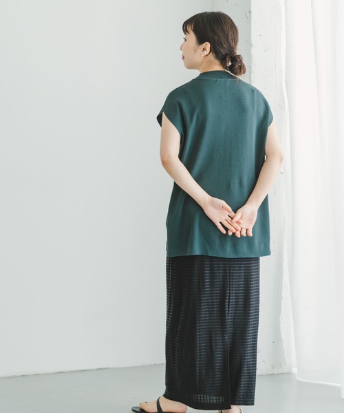 ITEMS URBANRESEARCH（アイテムズ アーバンリサーチ）の「ストレッチチェックタイトスカート（スカート・レディース・ブラック/ブラウン/マスタード・FREE）」の12枚目の写真