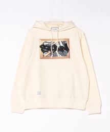 ＜AND SQUARE＞3D刺繍プリントスウェット