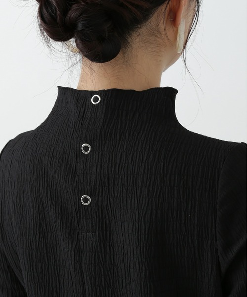 N.(N. Natural Beauty Basic)(エヌエヌナチュラルビューティーベーシック)の「◆楊柳カットロングワンピース(ワンピース・レディース・ブラウン/ブラック・MEDIUM)」の18枚目の写真