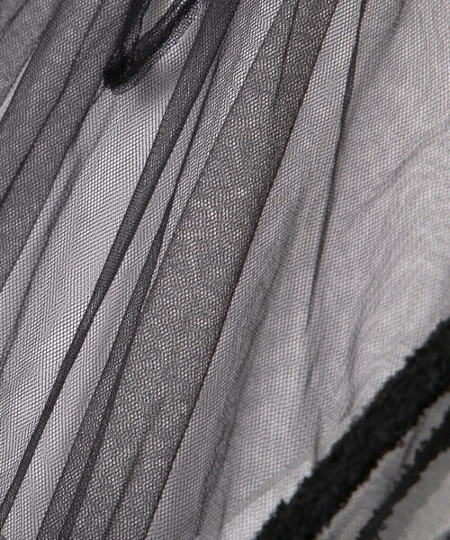 PROPORTION BODY DRESSING（プロポーションボディドレッシング）の「チュールトップス×ニットビスチェ / 1214270803（ニット/セーター・レディース・パープル/ブラック・FREE）」の17枚目の写真