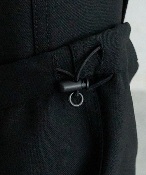 RAGEBLUE（レイジブルー）の「TRストレッチ／バギーワイドドレープカーゴパンツ（カーゴパンツ・メンズ・ブラック/ネイビー・MEDIUM/SMALL/LARGE）」の21枚目の写真