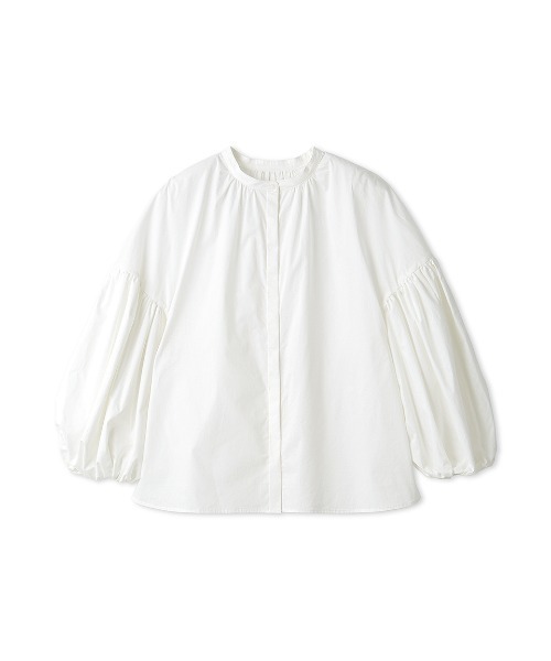 Mila Owen（ミラオーウェン）の「ボリュームスリーブ前後2wayブラウス（シャツ/ブラウス・レディース・その他/ネイビー/ホワイト・0/1）」の14枚目の写真