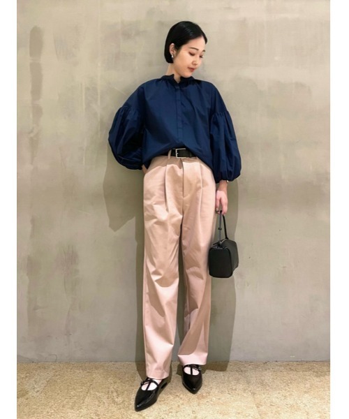 Mila Owen（ミラオーウェン）の「ボリュームスリーブ前後2wayブラウス（シャツ/ブラウス・レディース・その他/ネイビー/ホワイト・0/1）」の20枚目の写真