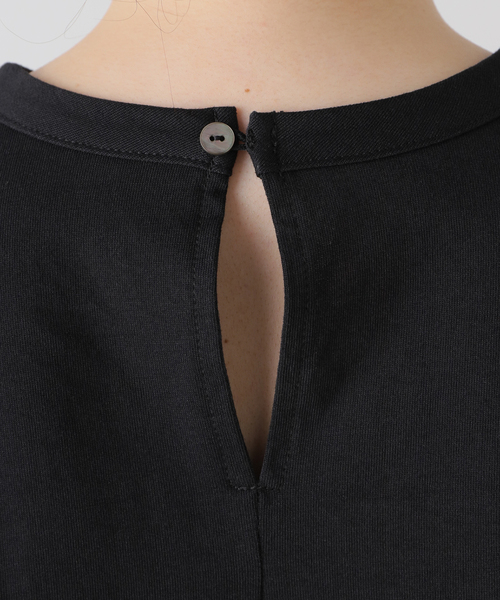 JOURNAL STANDARD（ジャーナルスタンダード）の「※キャリー回収フリルスリーブカットソー（Tシャツ/カットソー・レディース・ホワイト/ブラック・FREE）」の3枚目の写真