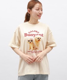 LAKOLE | アニマルプリント半袖T / 139551(Tシャツ/カットソー)