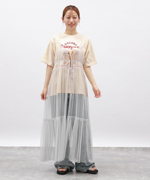 LAKOLE（ラコレ）の「アニマルプリント半袖T / 139551（Tシャツ/カットソー・レディース・レッド/グリーン/チャコール・FREE）」の14枚目の写真