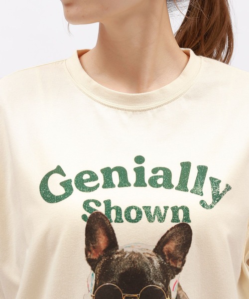 LAKOLE（ラコレ）の「アニマルプリント半袖T / 139551（Tシャツ/カットソー・レディース・レッド/グリーン/チャコール・FREE）」の22枚目の写真